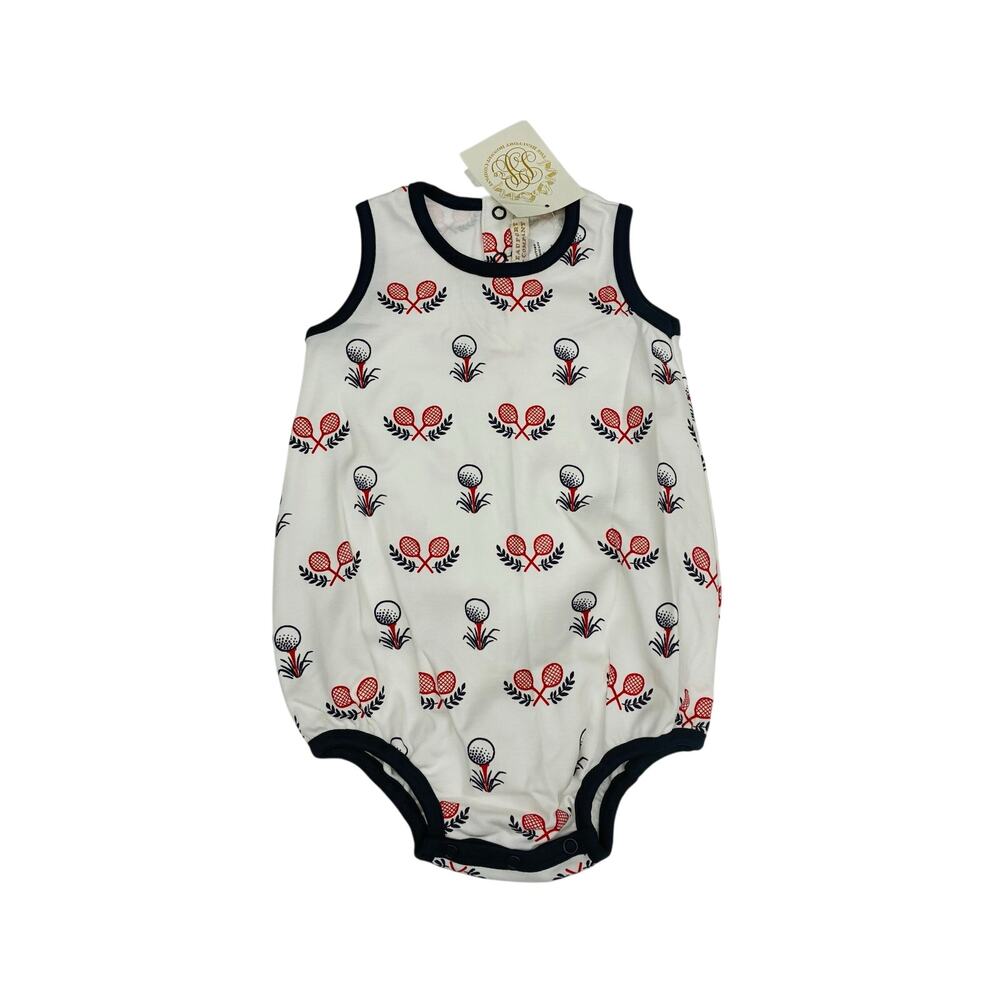 NWT TBBC 6-12M Patton Play Bubble in Little Sport